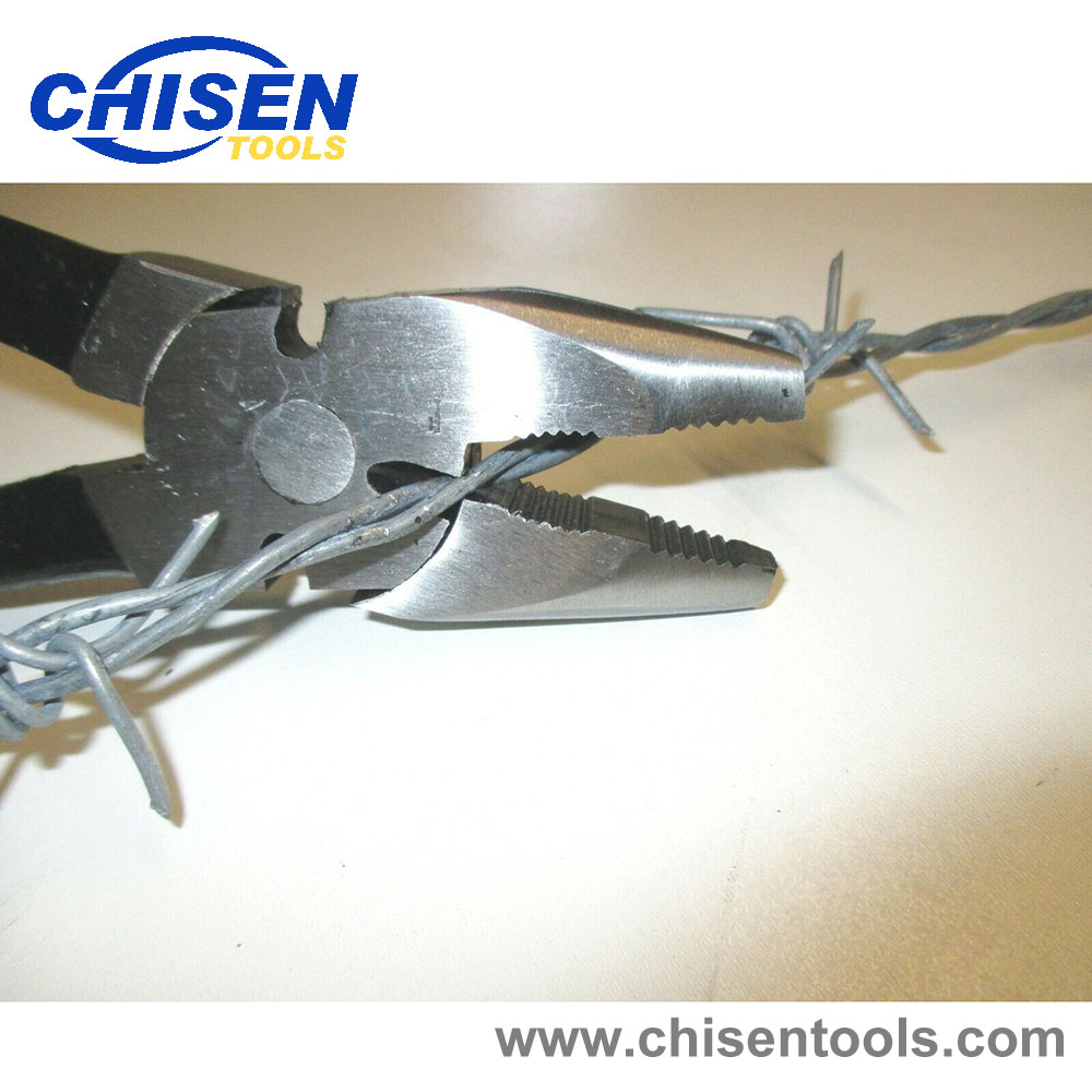 Utica style Round Nose Fencing Pliers Cutting Chain Link