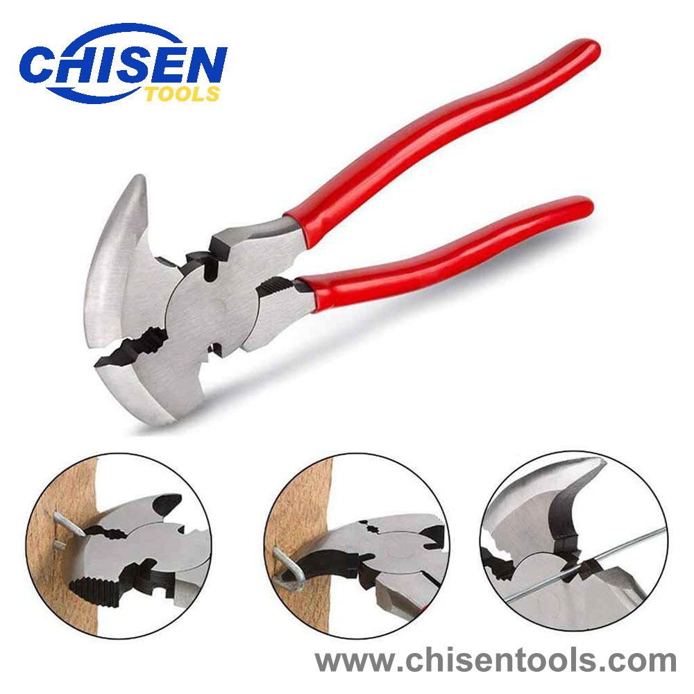 Crescent 10 In Fence Pliers and Staple Puller 193410CVN for sale online 