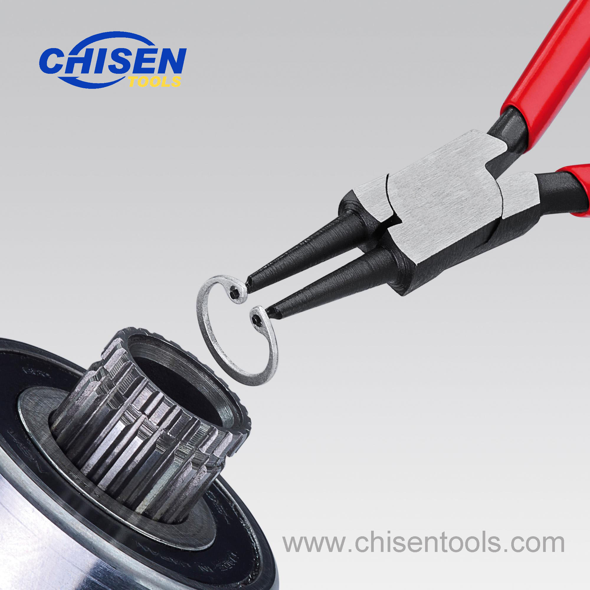 Usage of Industrial Grade Internal Sanp Ring Pliers, Straight Nose