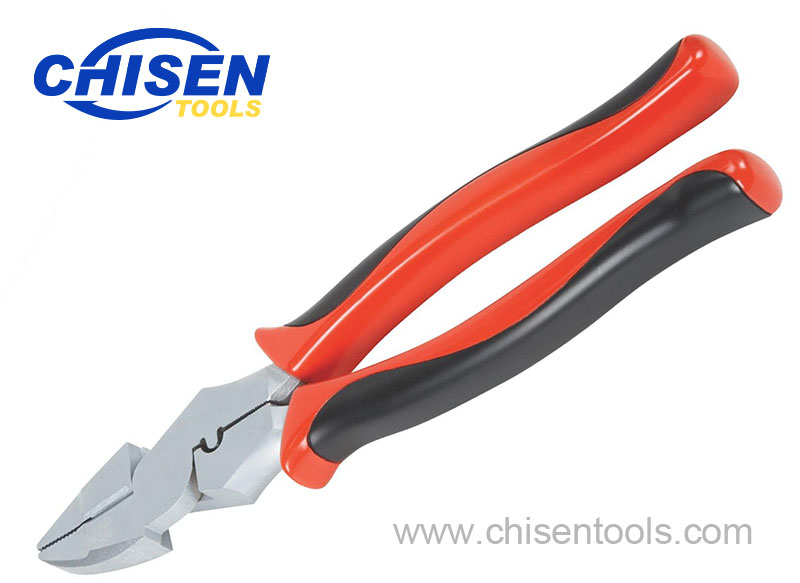 Heady-Duty Linesman Pliers with Crimper