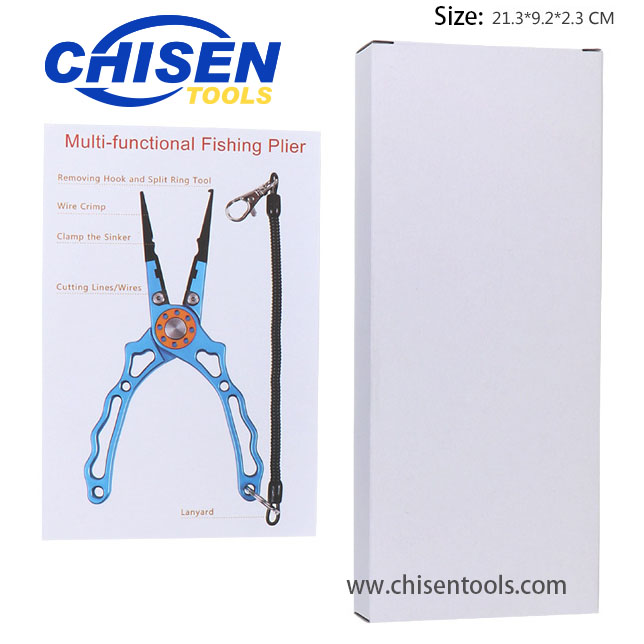 New Type Aluminum Fishing Pliers' Packaging