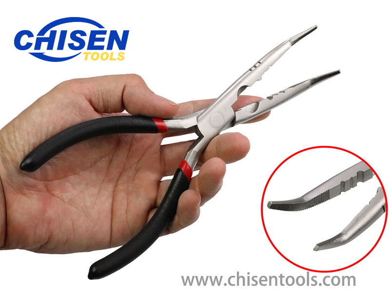 Curved Nose Fishing Pliers