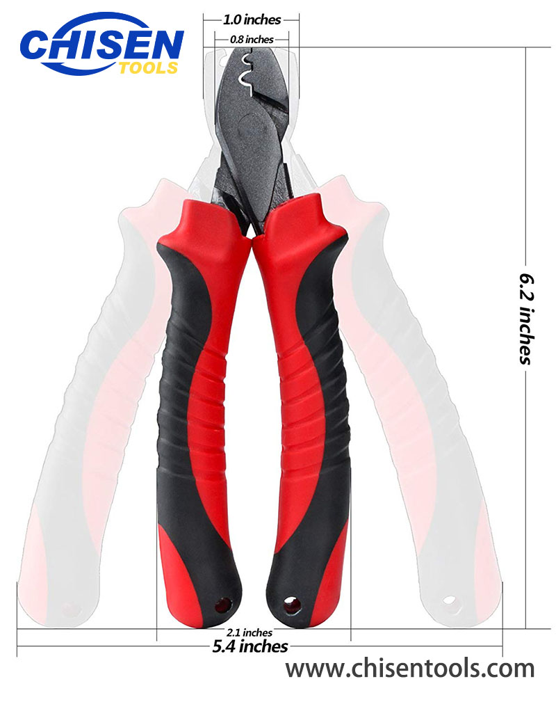 Fishing Crimping Pliers' Dimension