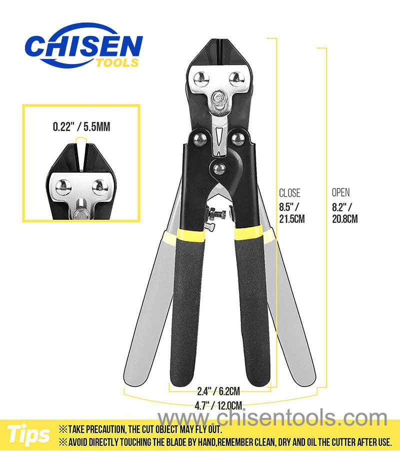 Fishing Hook & Wire Cutter's Dimensiton