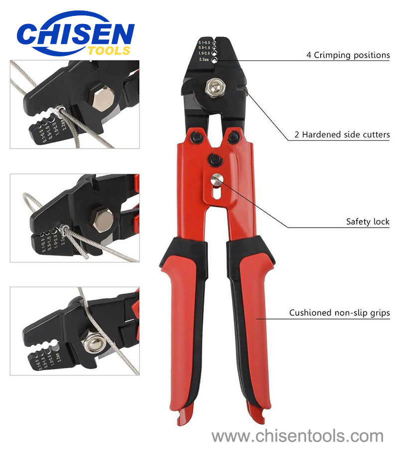 Heavy Duty Fishing Hand Crimping Pliers' Feature