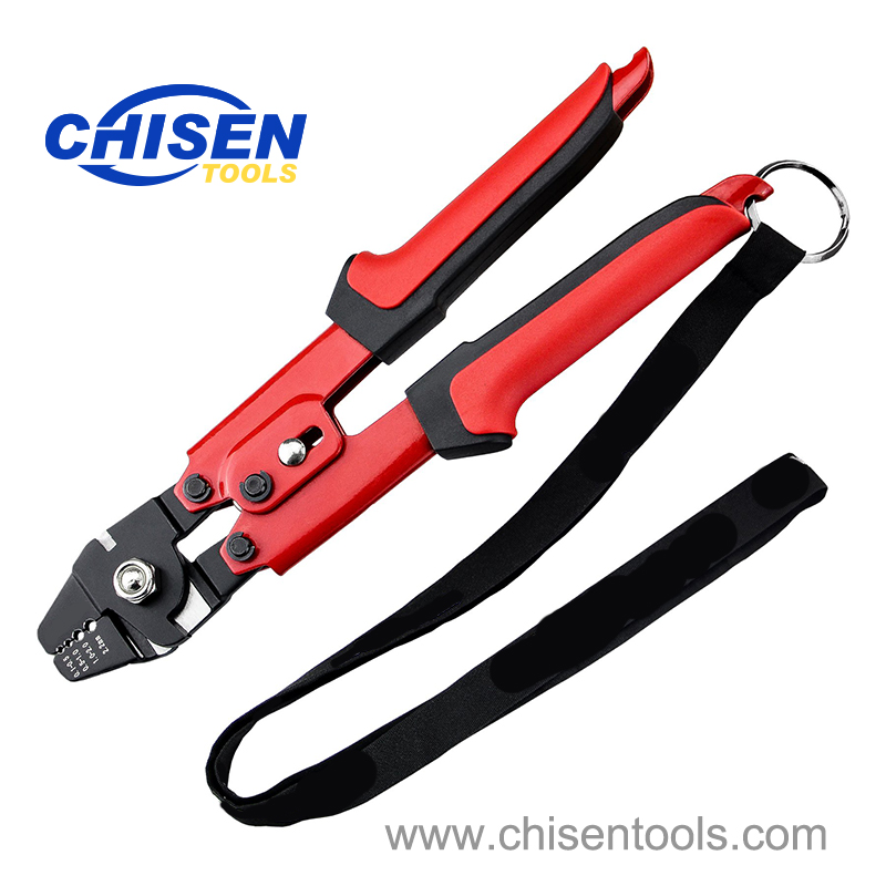 Heavy Duty Fishing Hand Crimping Pliers with Hand Lanyard