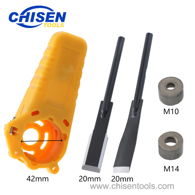 Parts of Electric Power Wood Carving Chisel Set for Angle Grinder