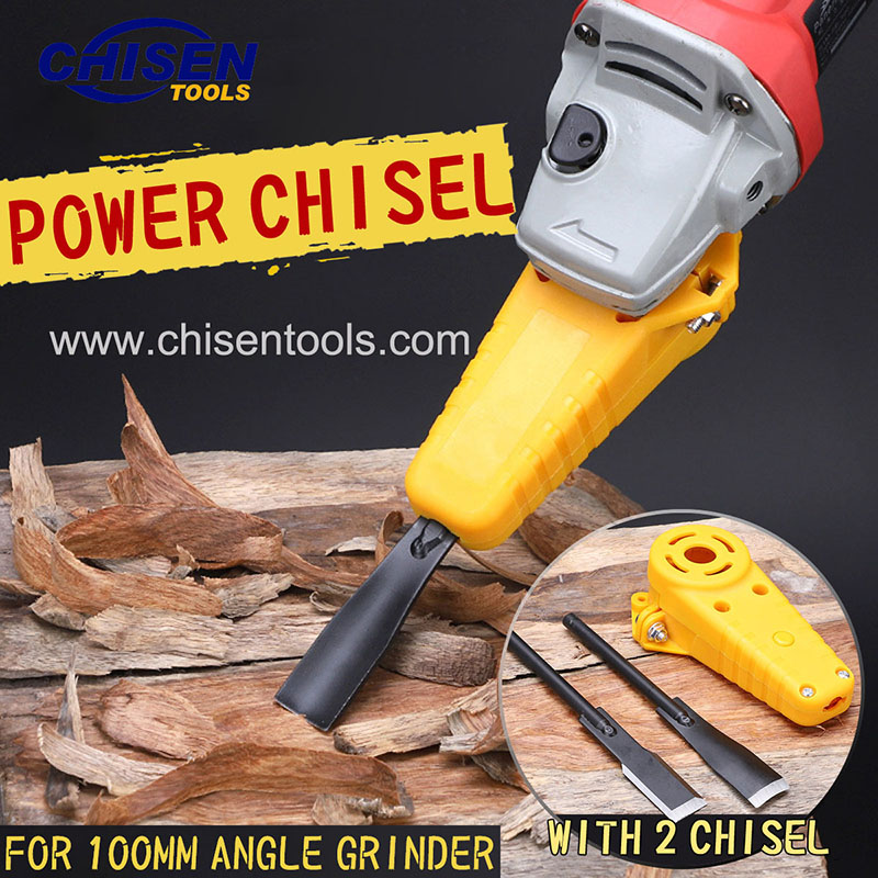 Electric Power Wood Carving Chisel Set for Angle Grinder