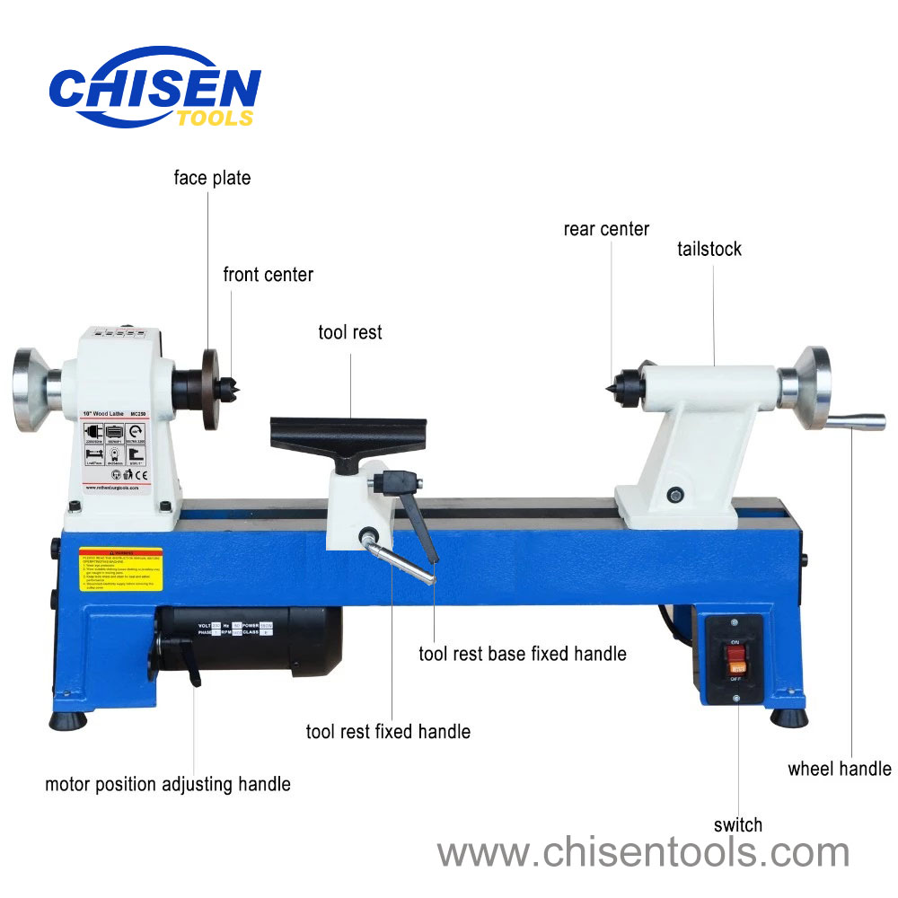 Wood Turning Lathe's Features