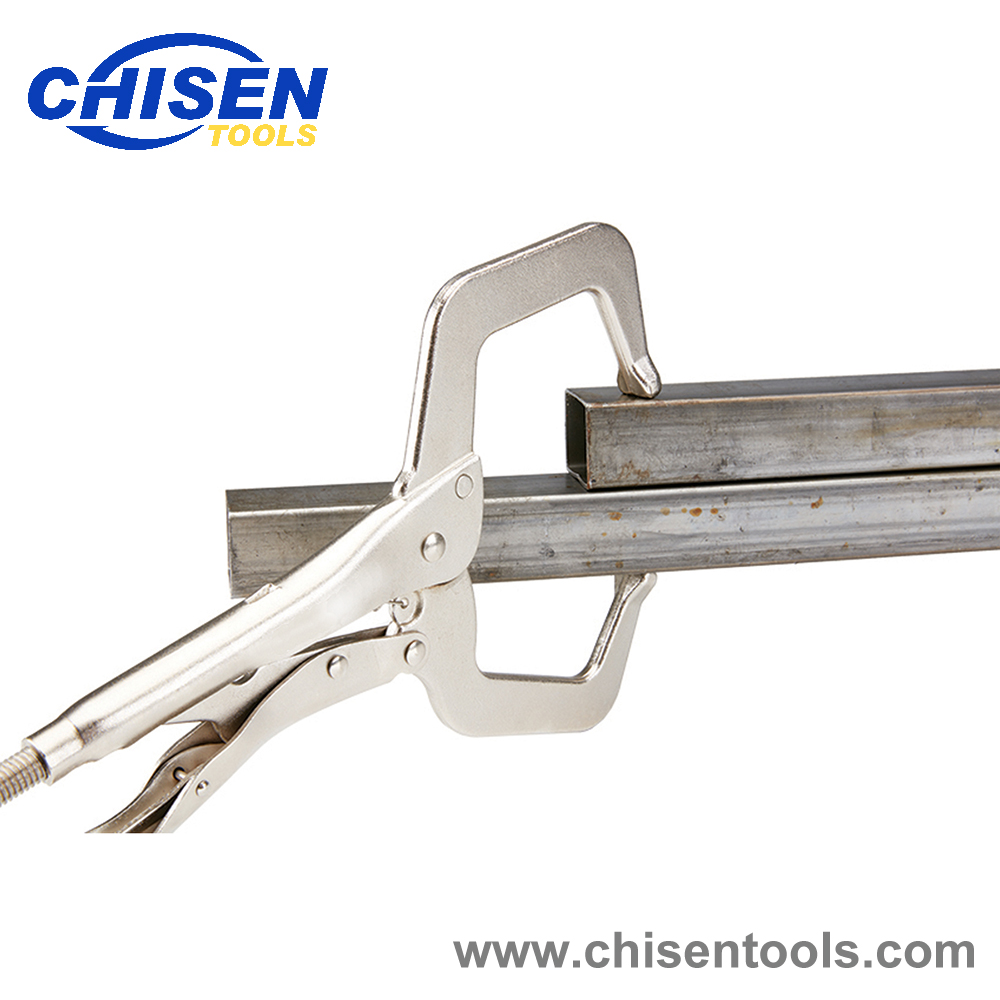 C Clamp locking plier clamp square steel tube