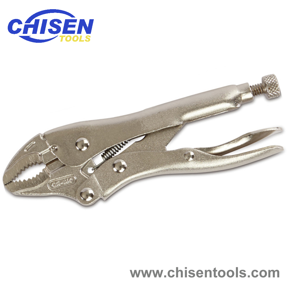 Curved Jaw Locking Pliers