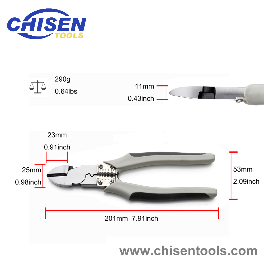 Multi-use Diagonal Cutting Pliers' Parameters