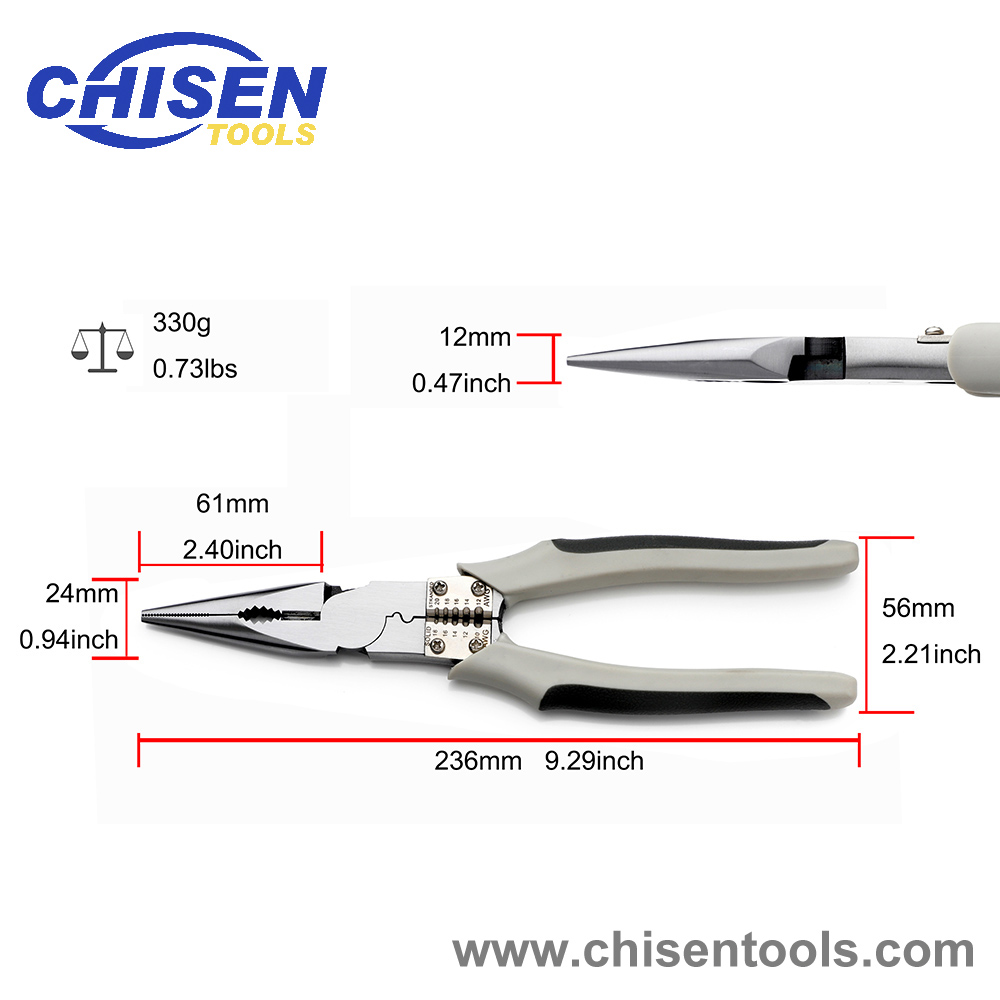 Multi-use Long Nose Pliers' Parameters