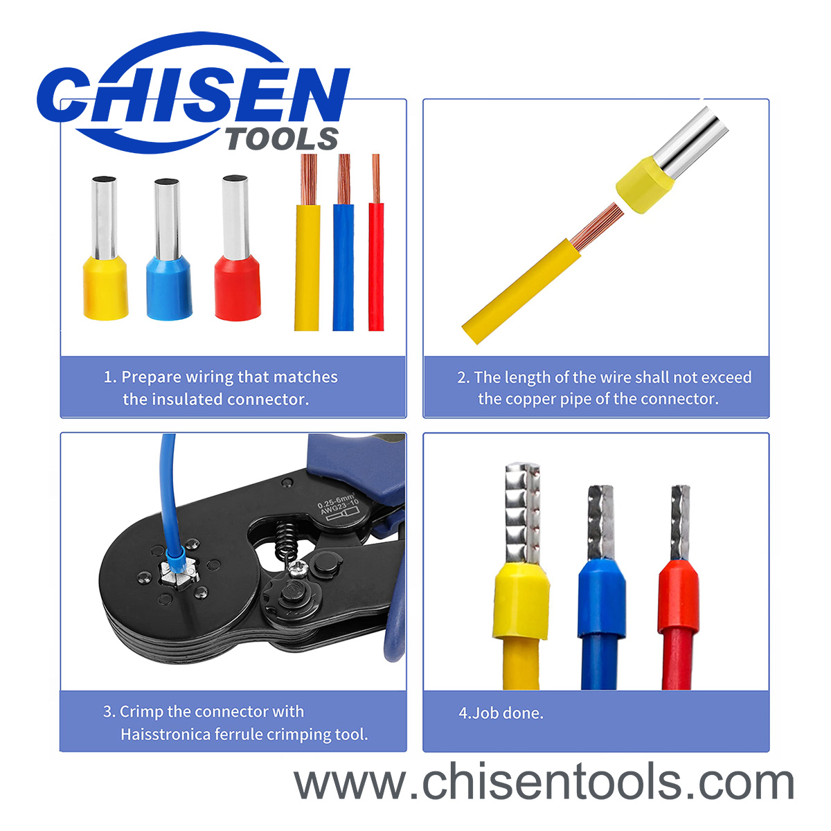 How to use Self-adjusting Hexagonal Wire Crimper